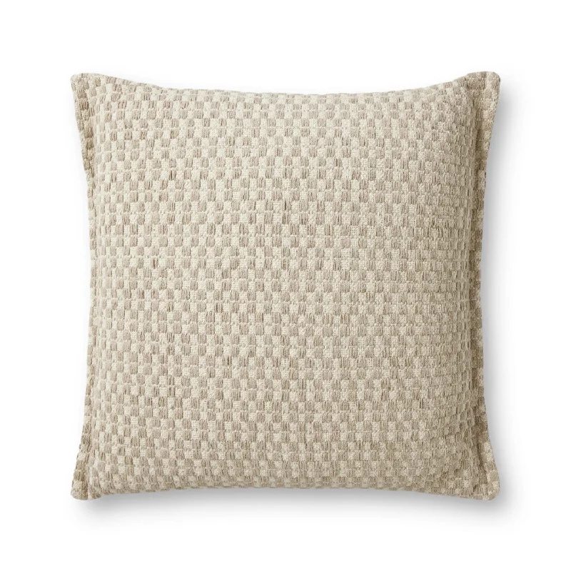 Audley Woven Sand Pillow Cover