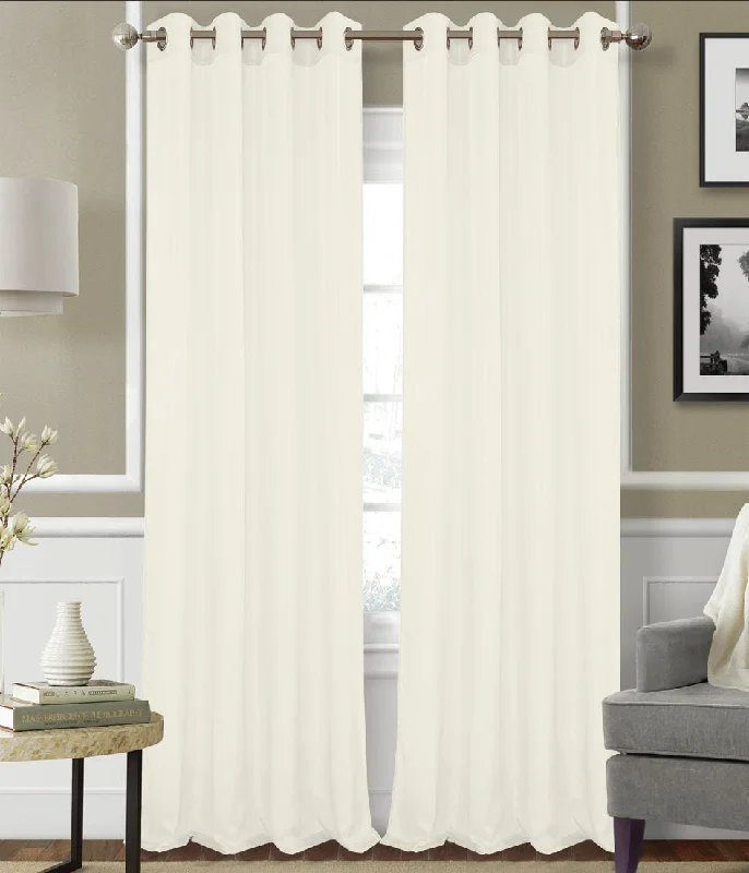 Monique Voile Sheer Panel with 8-Top Grommets