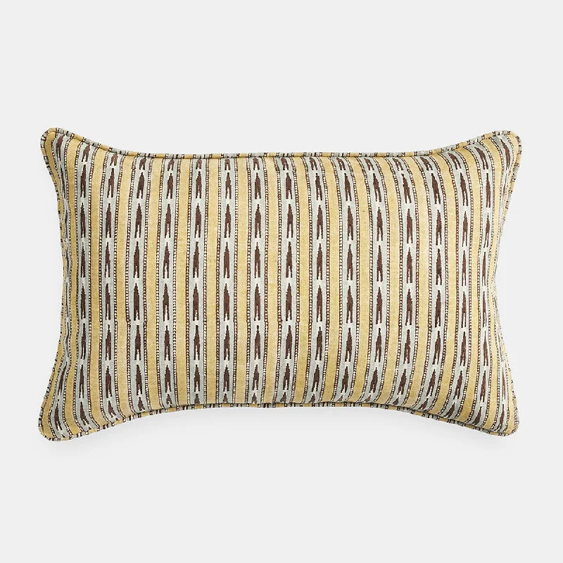 Mashru Mimosa Lumbar Pillow