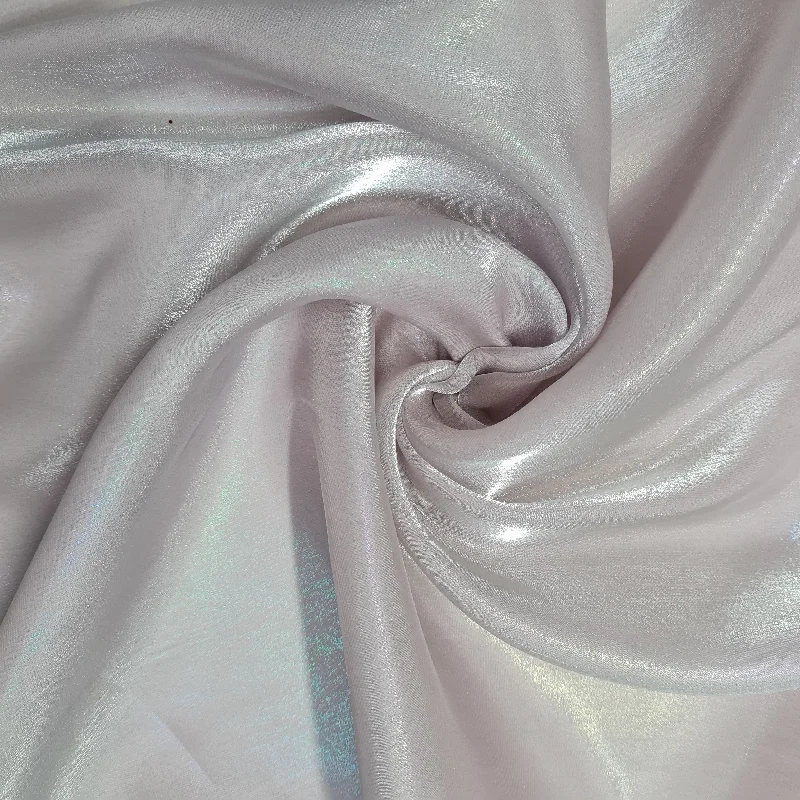 Lavender 3D Imported Organza Fabric