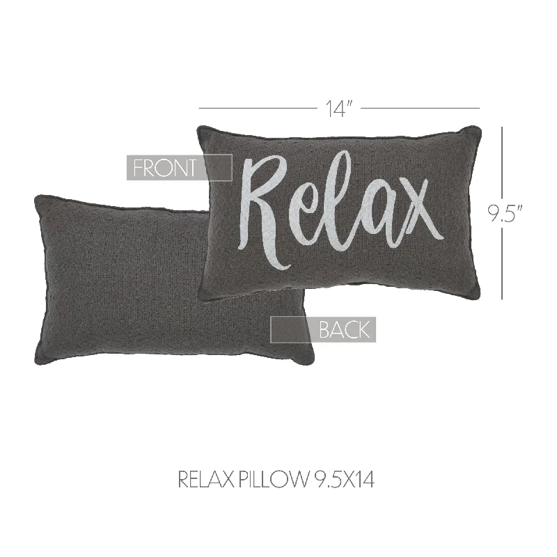 Finders Keepers Relax Pillow 9.5x14