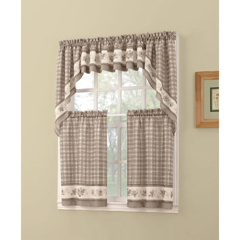 No. 918 Berkshire Rod Pocket Window Tier (Pair)