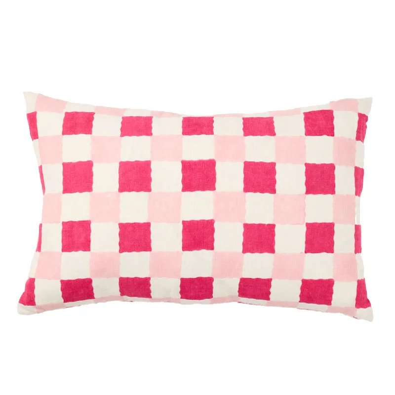 Cushion Chequer Pinks