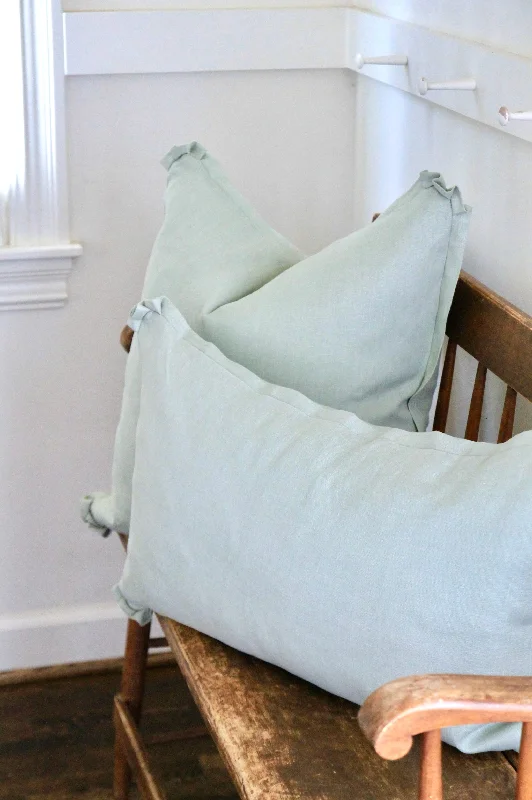 Seaglass Linen Pillow Covers