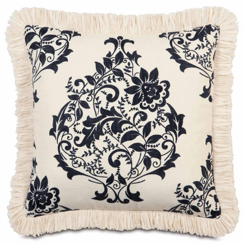 Catherine Floral Throw Pillow Cover 18x18