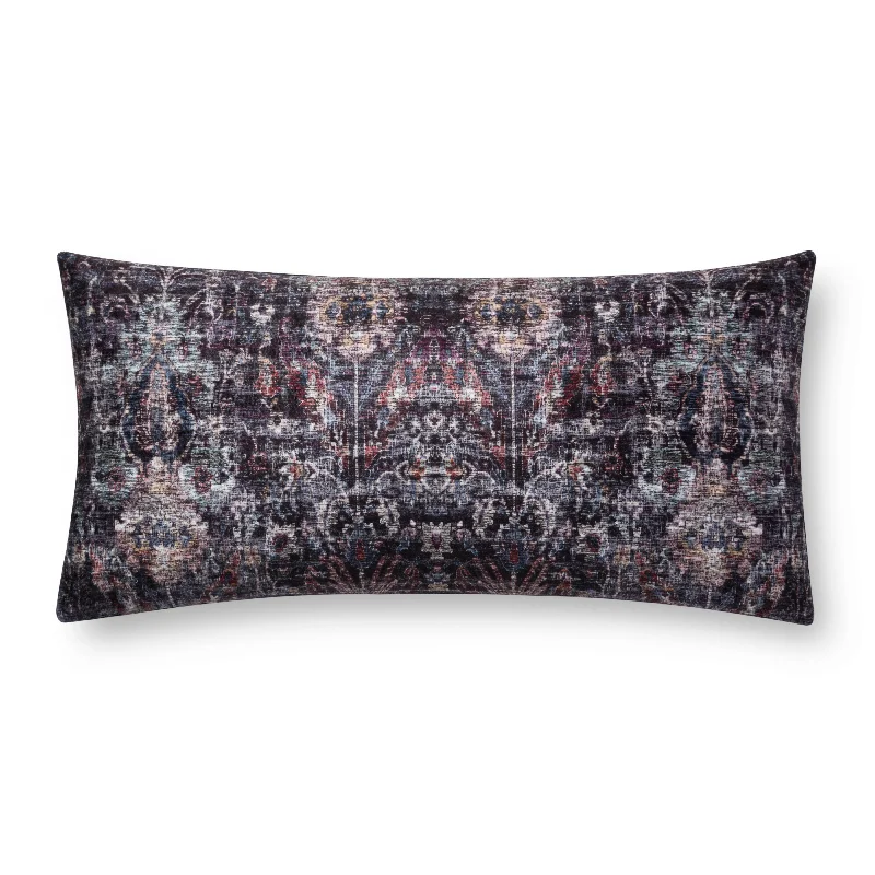 Abstract Black & Multi Pillow Cover - Open Box