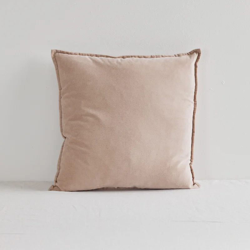 Hudson V2 Velvet Cushion - Bone - 50X50