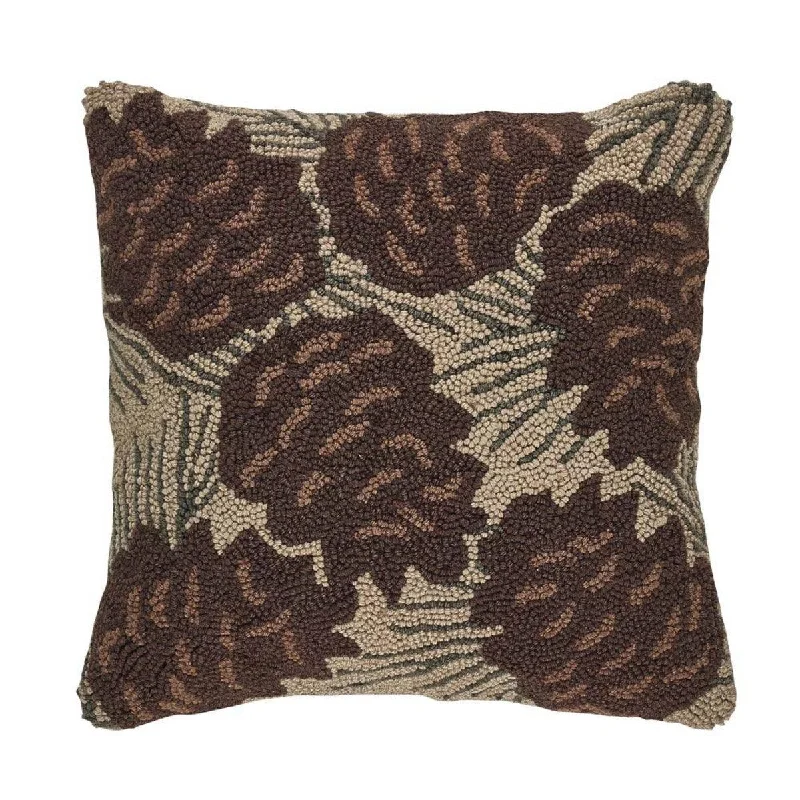 Walk In The Woods Pillow Set Down Feather Fill 18"x18" - Park Designs