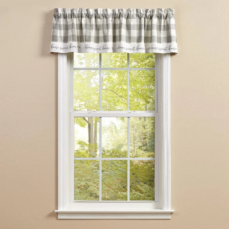 Wicklow Home Valance - Dove 60x14 Park designs