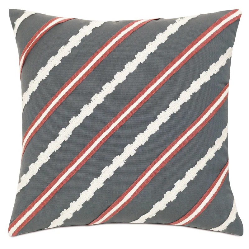 Urban Balcony Outdoor Throw Pillow Cover 18x18