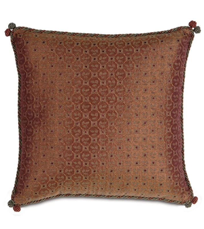 Salerno Geometric Throw Pillow Cover 20x20