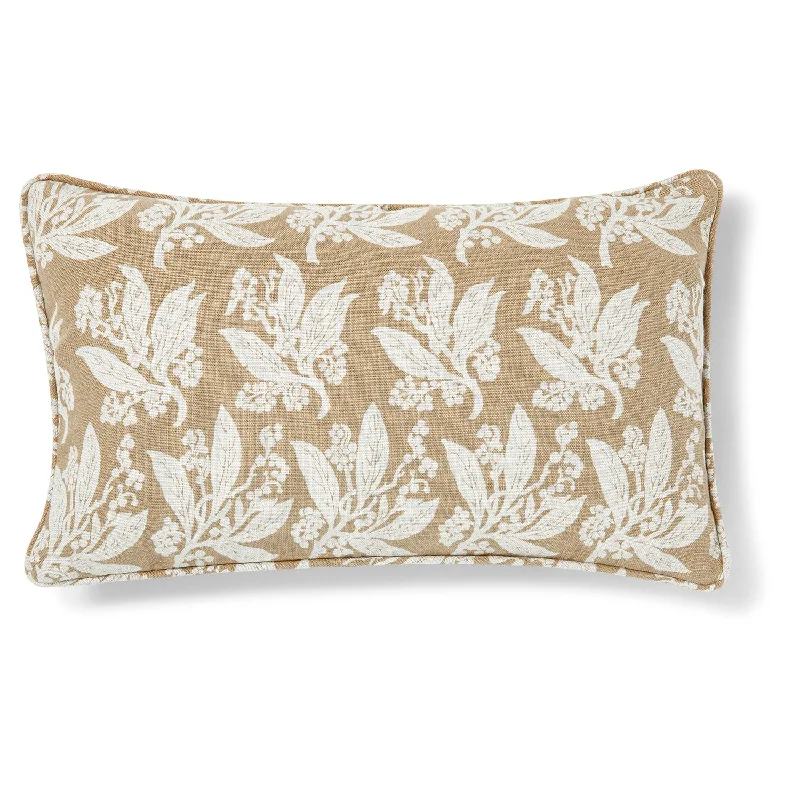 Golden Wattle Oatmeal  12"x20" Cushion Cover