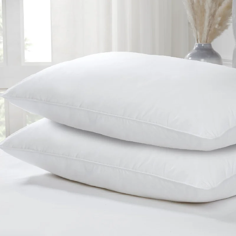 Feels Like Down Hotel Pillows 2 Pack - Medium/Firm