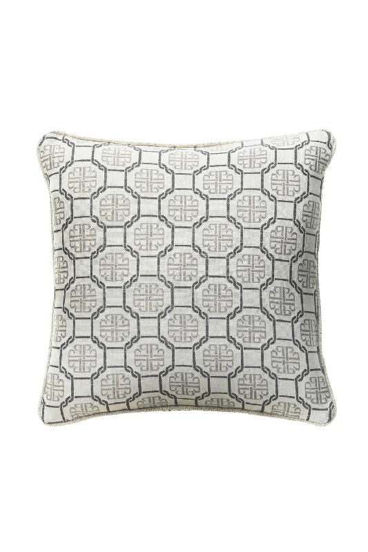 Linked Pattern Contemporary Cushion | Andrew Martin Petro