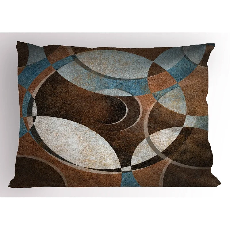 Ambesonne Abstract Pillow Sham, Decorative Standard Size Printed Pillowcase