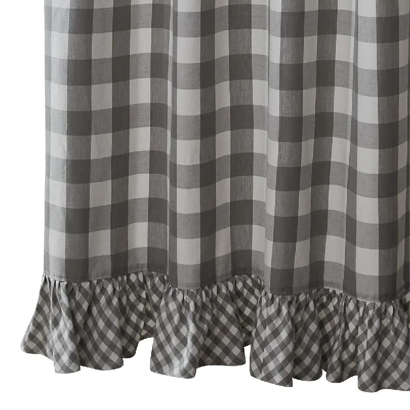 Wicklow Ruffled Shower Curtain - Dove Park Designs