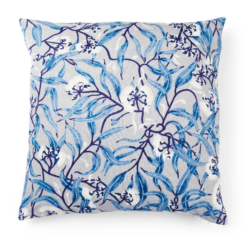 River Gum Blue 24"x24" Cushion Cover