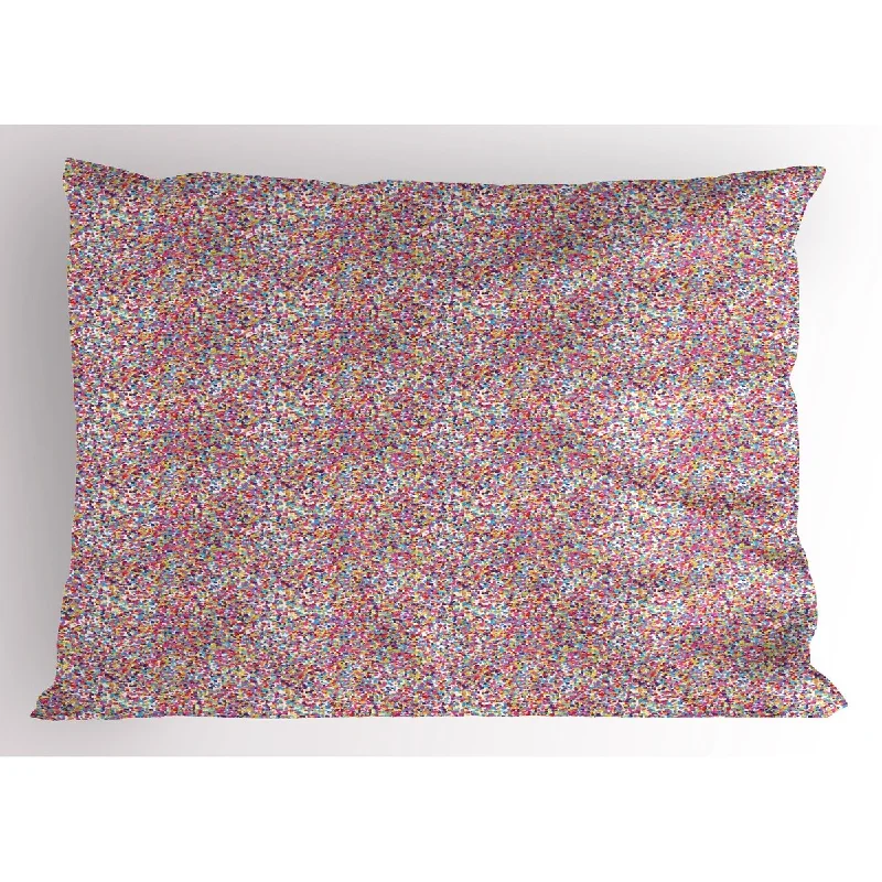 Ambesonne Fiesta Pillow Sham, Decorative Standard King Size Printed Pillowcase