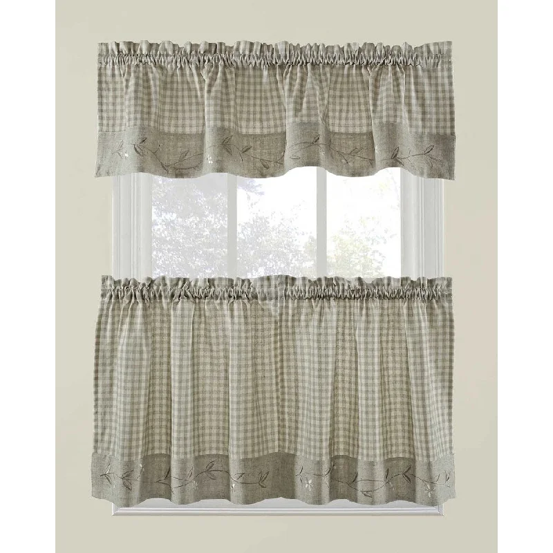 Daisy Gingham Valance or Tier