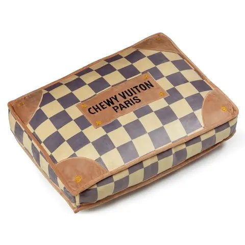 Checker Chewy Vuiton Bed