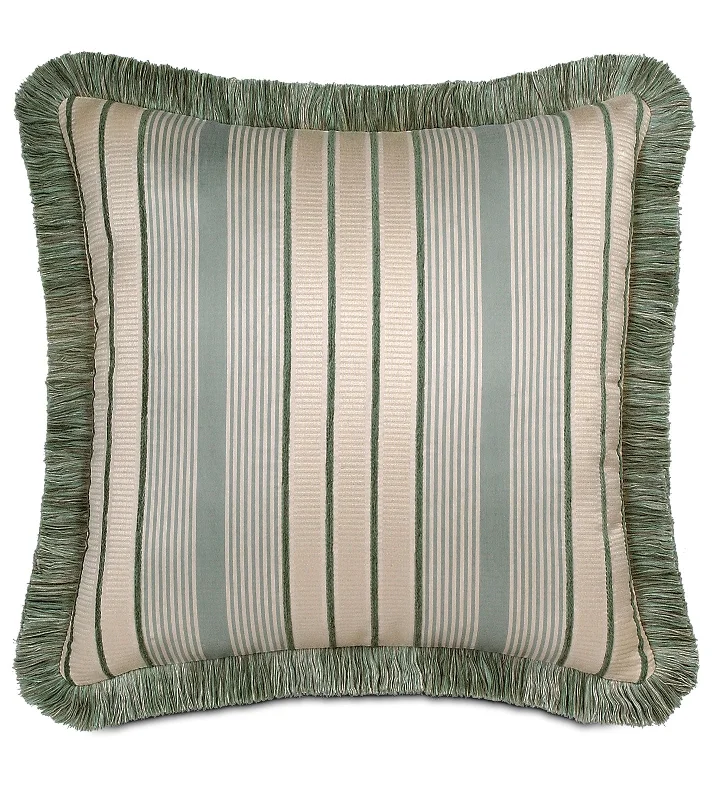 Luxembourg Striped Throw Pillow Cover 20x20