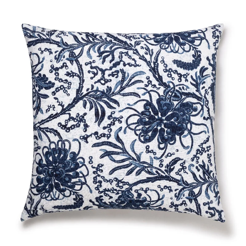 Grevillea Blue 24"x24" Cushion Cover