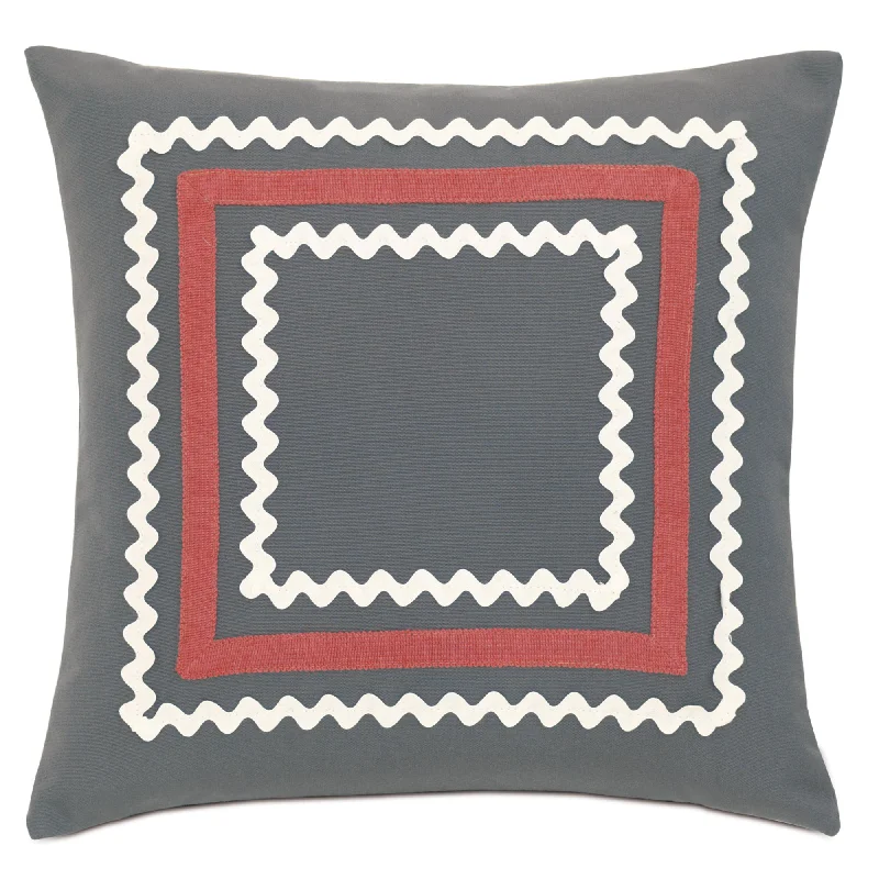 Urban Balcony Outdoor Throw Pillow Cover 18x18