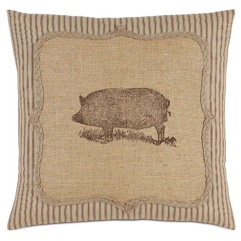 French Country Wilbur Decorative Pillow Cover 18x18