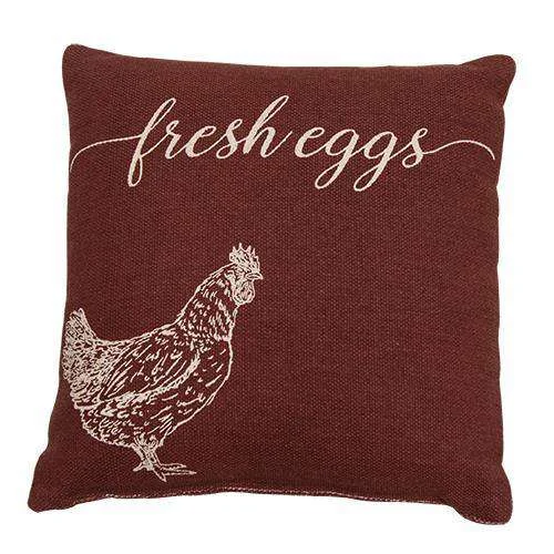 Fresh Eggs Pillow - 10"