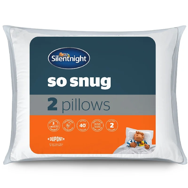 Silentnight So Snug Pillow Pair - Medium Support