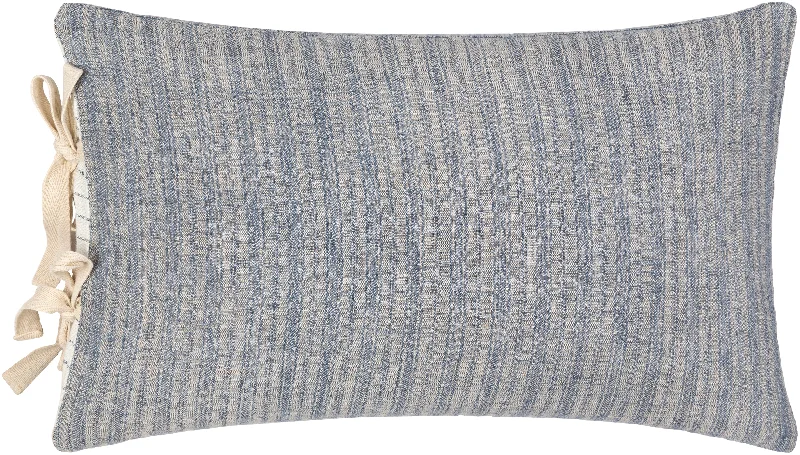 Linen Stripe Ties Pillow