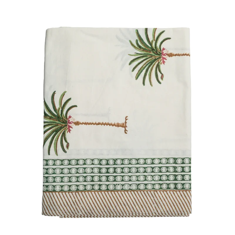 Palms Cabana Printed Tablecloth