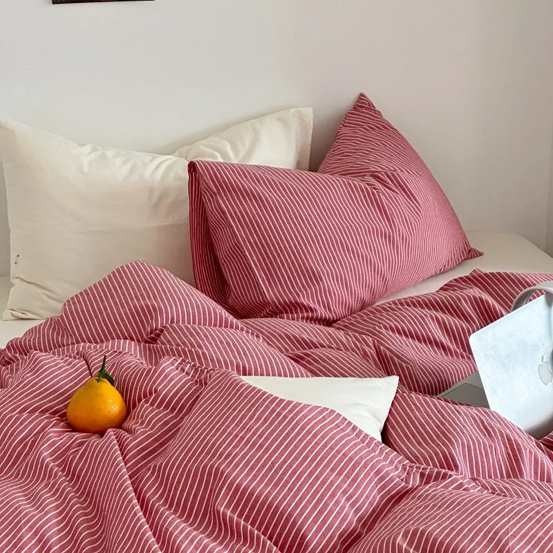 Thin Striped Pillowcases