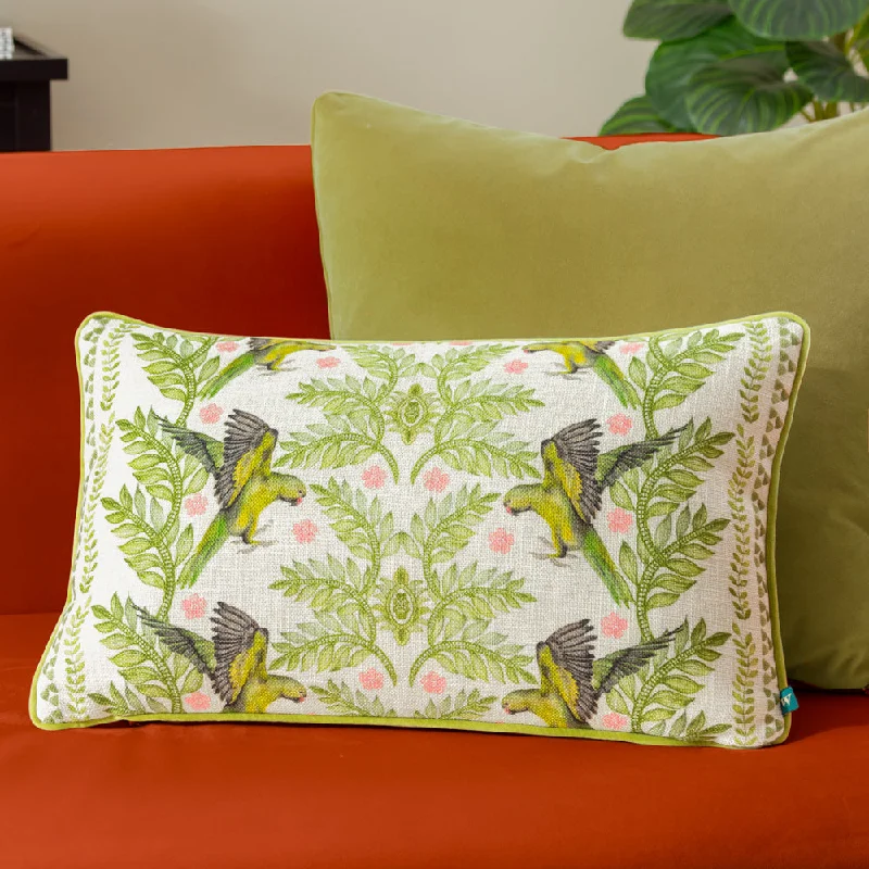 Valera Pedra Parrots Tropical Cushion Multicolour