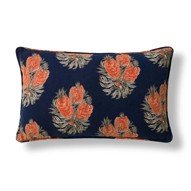 Cameo Navy 12"x20" Cushion Cover