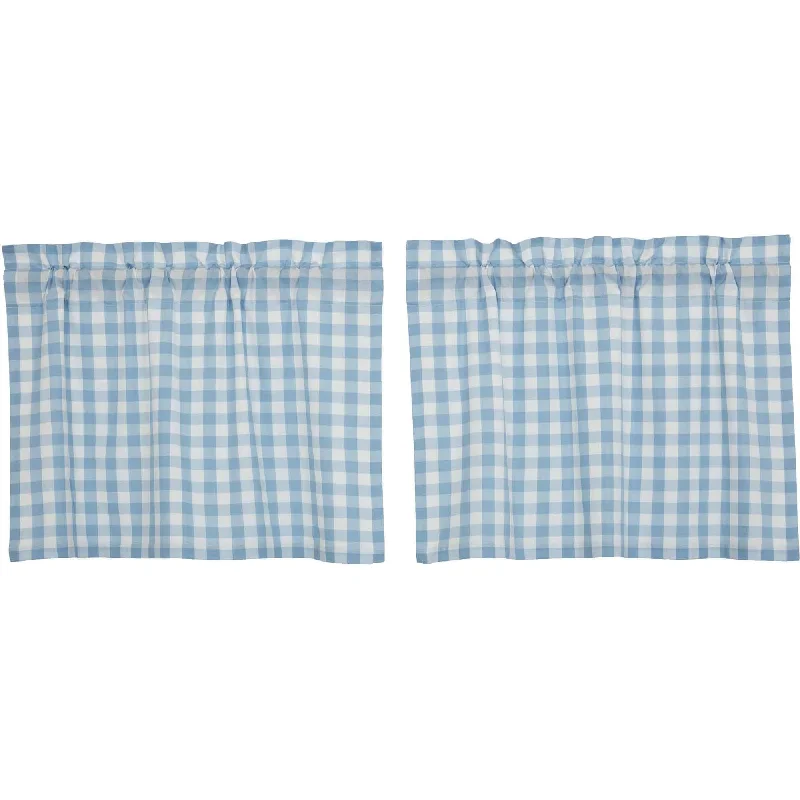 Annie Buffalo Blue Check Tier Set of 2 L24xW36