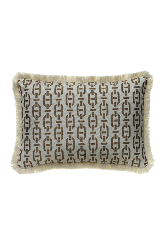 Chain Link Rectangular Cushion M | Andrew Martin Burlington