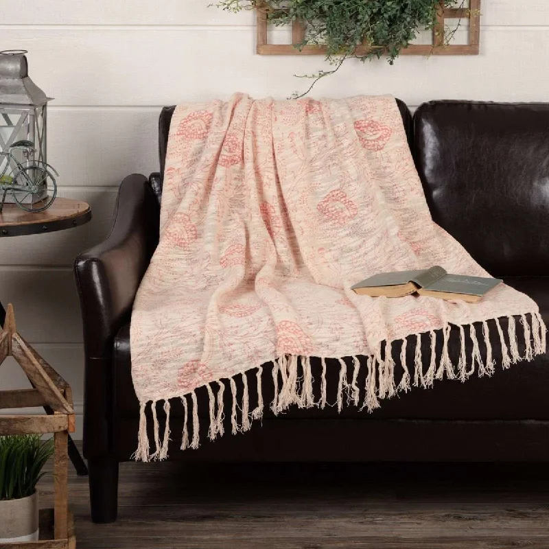 Genevieve Printed Woven Throw 60" x 50" VHC Brands