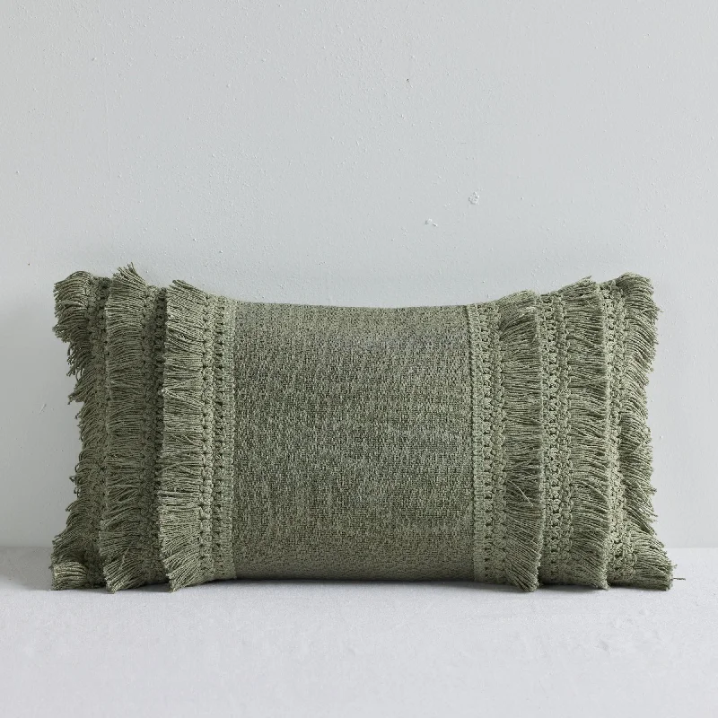 Chichi Cushion - Dark Olive - 30x50cm