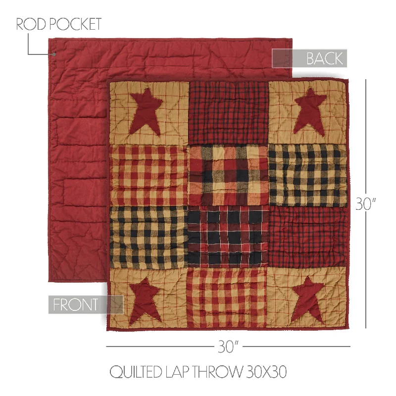 Connell Quilted Lap Throw 30Wx30L