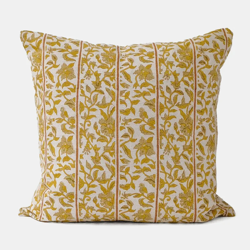 Sonal Khaki Square Pillow