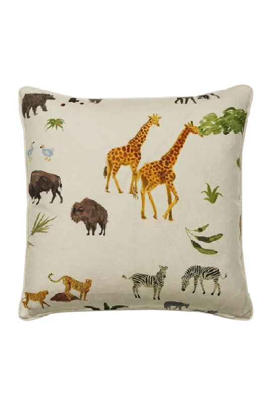 Handpainted Animals Cushion | Andrew Martin Noah