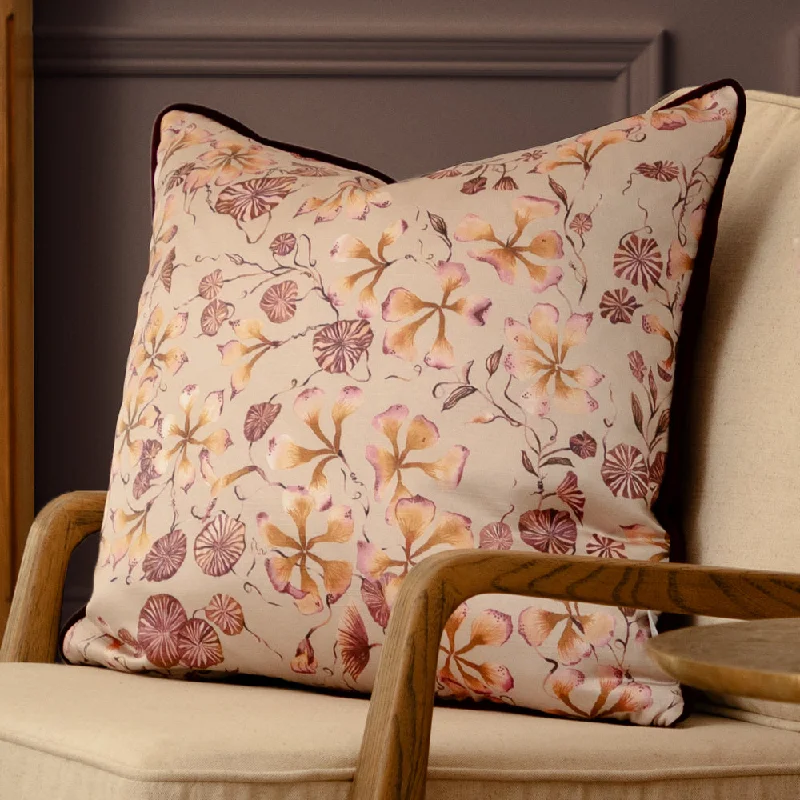 Philipa Printed Piped Cushion Primrose