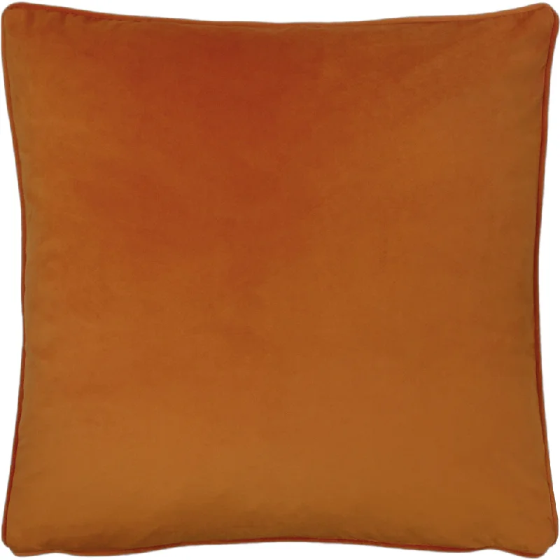 Opulence Soft Velvet Cushion Tangerine