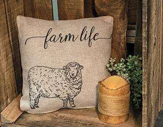 Farm Life Pillow - 10"