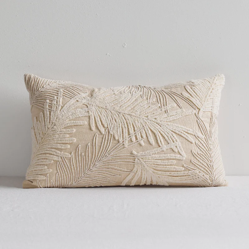 Fern Cushion - Beige - 30x50cm