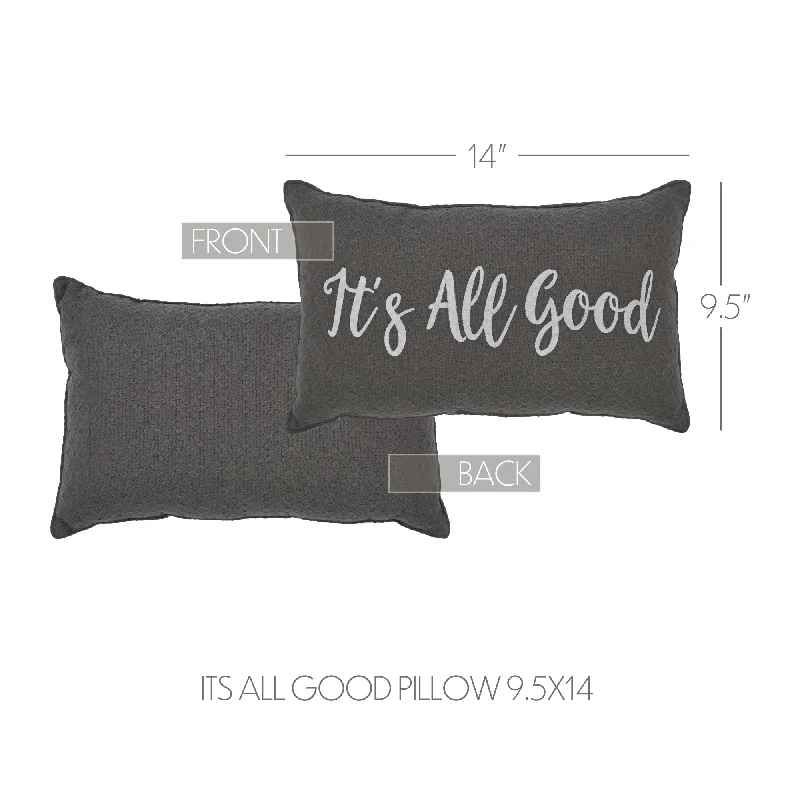 Finders Keepers It's All Good Pillow 9.5x14