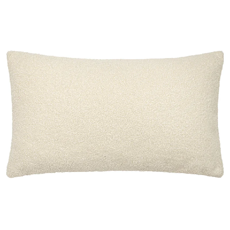 Malham Fleece Rectangular Cushion Ivory