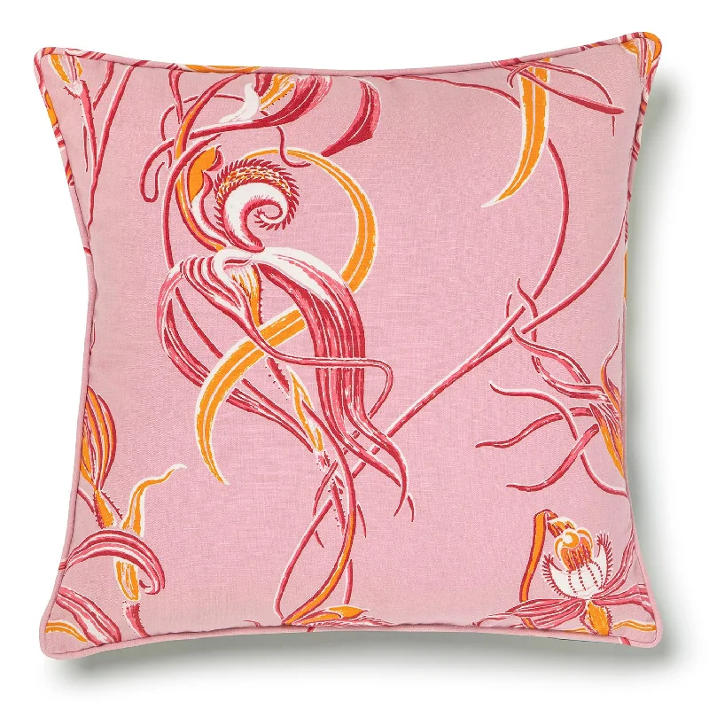 Native Orchid Pink 20"x20" Cushion Cover