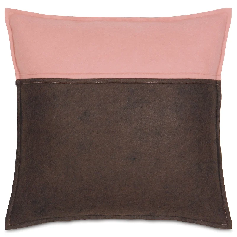 Truffle Envelope Throw Pillow Cover 18x18